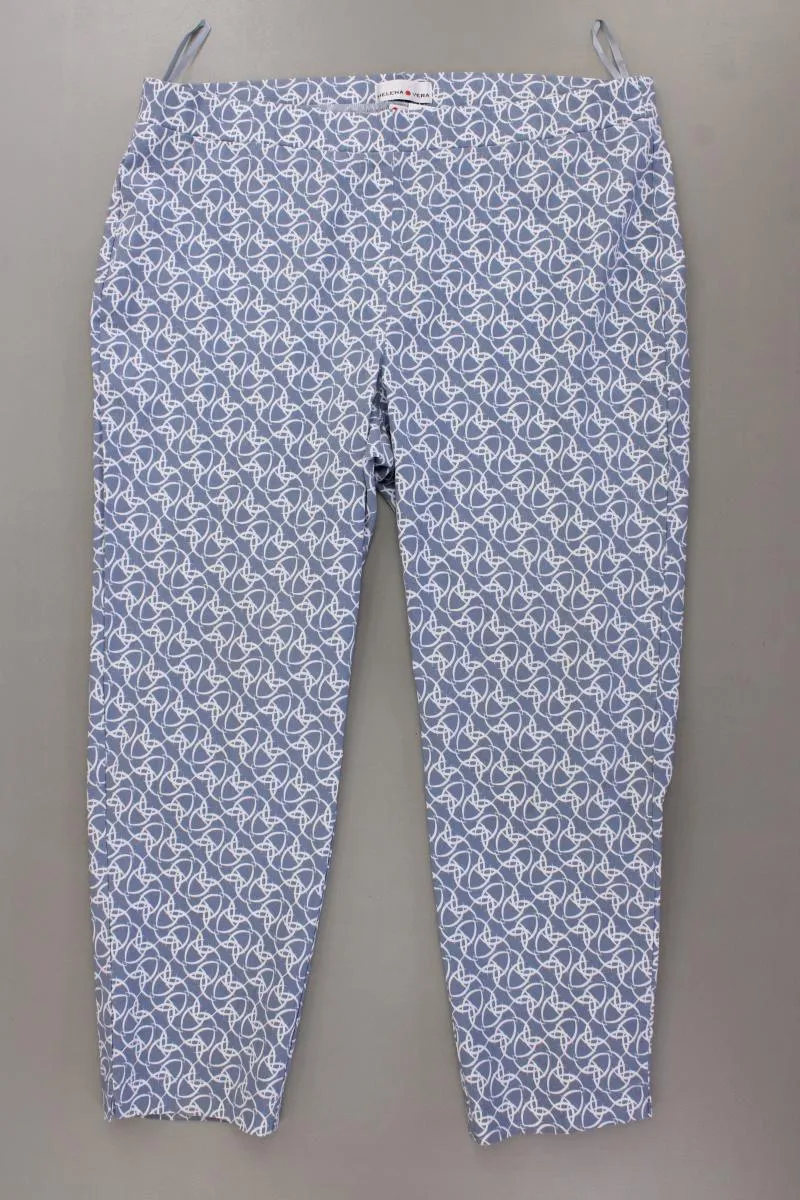 Helena Vera Stretchhose Gr. 48 blau aus Viskose