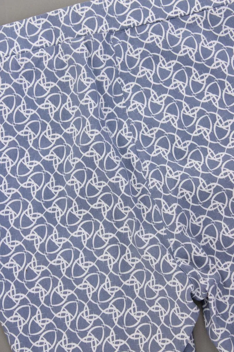 Helena Vera Stretchhose Gr. 48 blau aus Viskose
