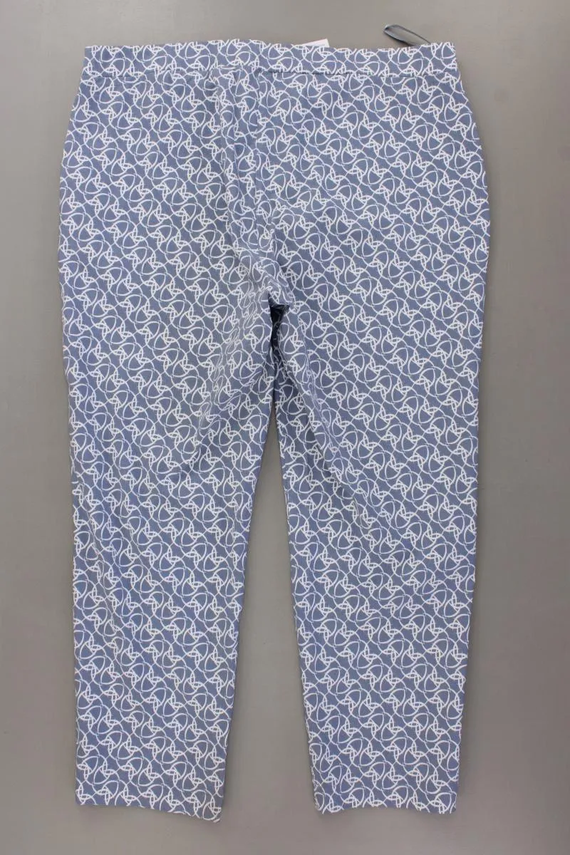 Helena Vera Stretchhose Gr. 48 blau aus Viskose
