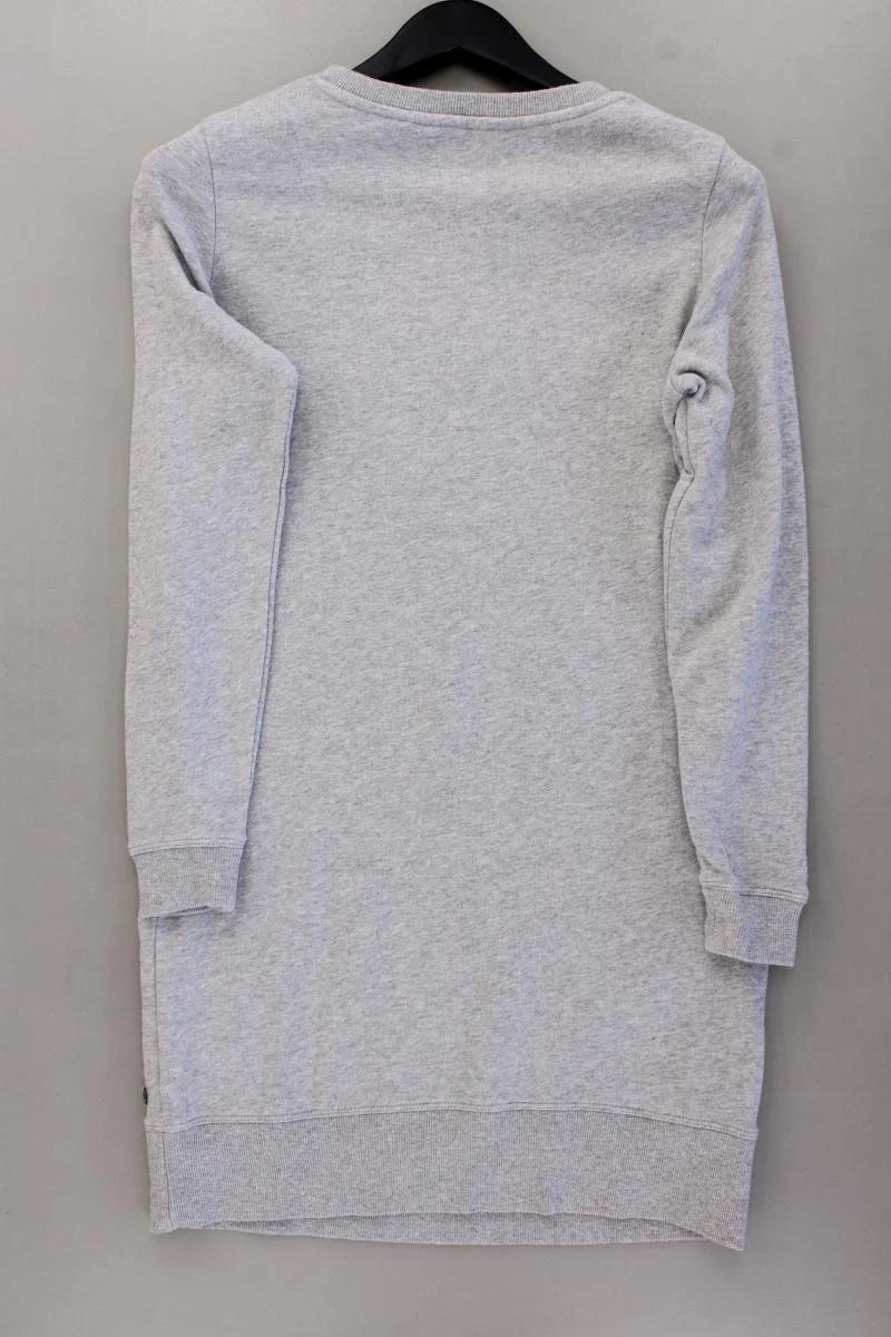 Garcia Jeans Langarmkleid Gr. XS grau aus Baumwolle