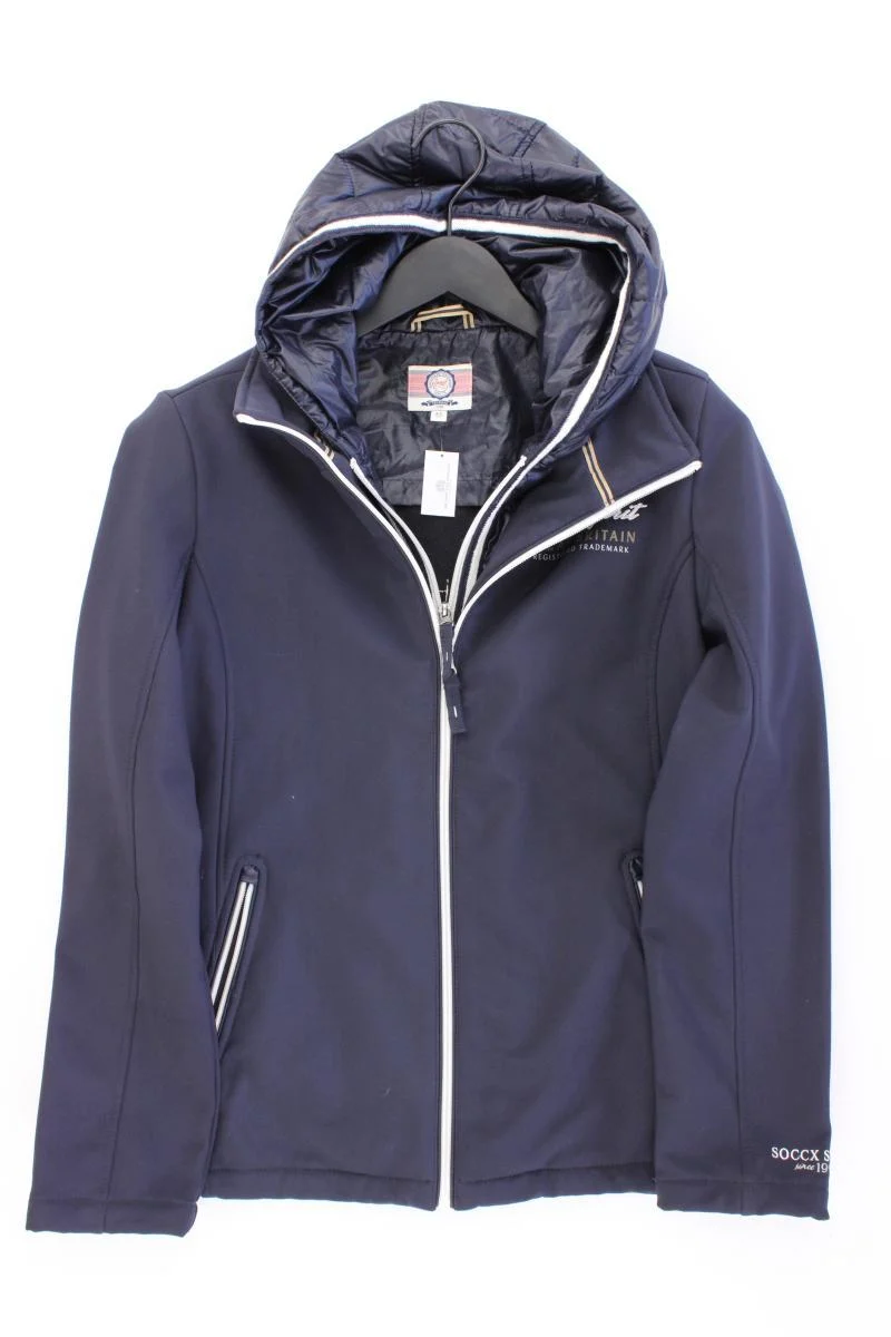 Soccx Softshelljacke Gr. 42 blau aus Polyester