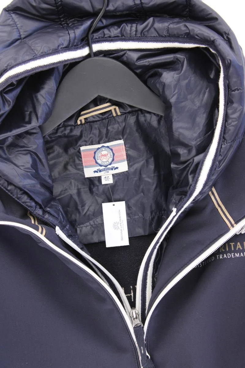 Soccx Softshelljacke Gr. 42 blau aus Polyester