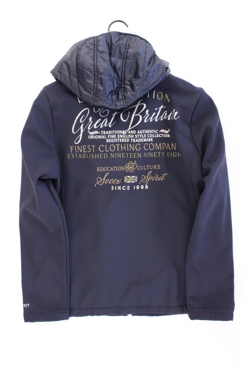 Soccx Softshelljacke Gr. 42 blau aus Polyester