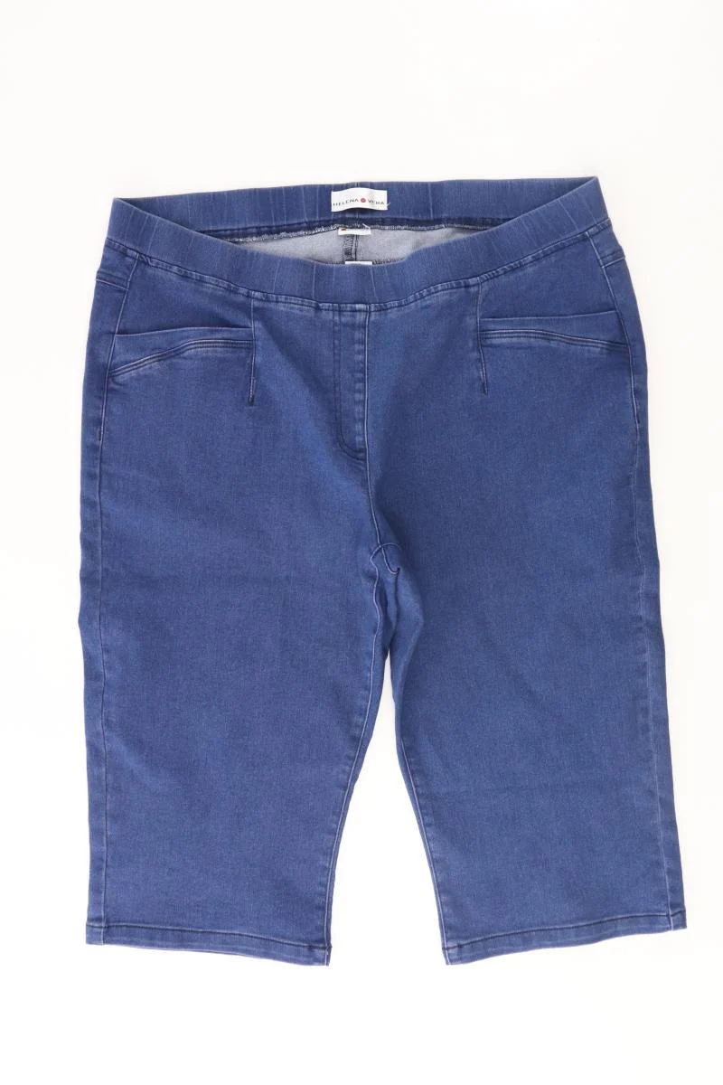 Helena Vera 3/4 Hose Gr. Kurzgröße 24 blau aus Baumwolle