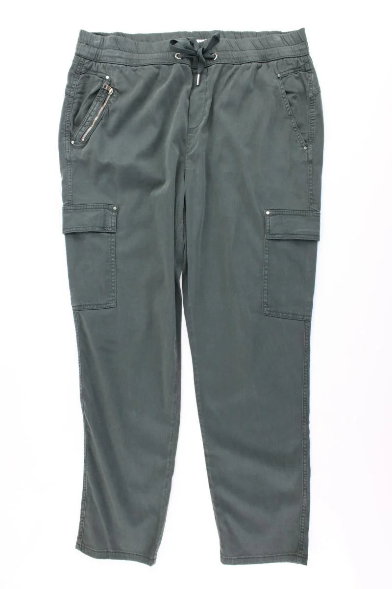 Street One Cargohose Gr. 44/L30 Modell Bonny grün aus Baumwolle