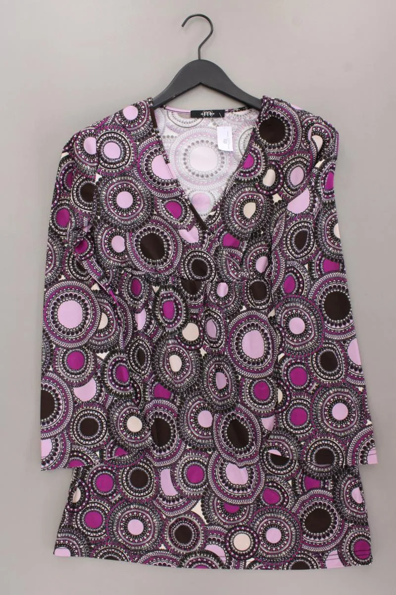 Melrose Minikleid Y2K Gr. 38 Langarm Vintage lila aus Polyester