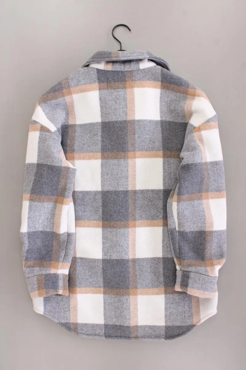 Studio Only Hemdjacke Gr. XS kariert mehrfarbig aus Polyester