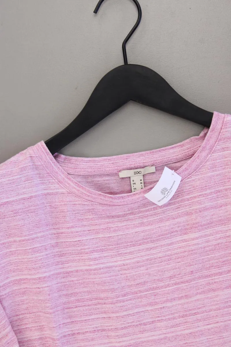 Esprit Cropped Shirt Gr. M Kurzarm rosa aus Baumwolle