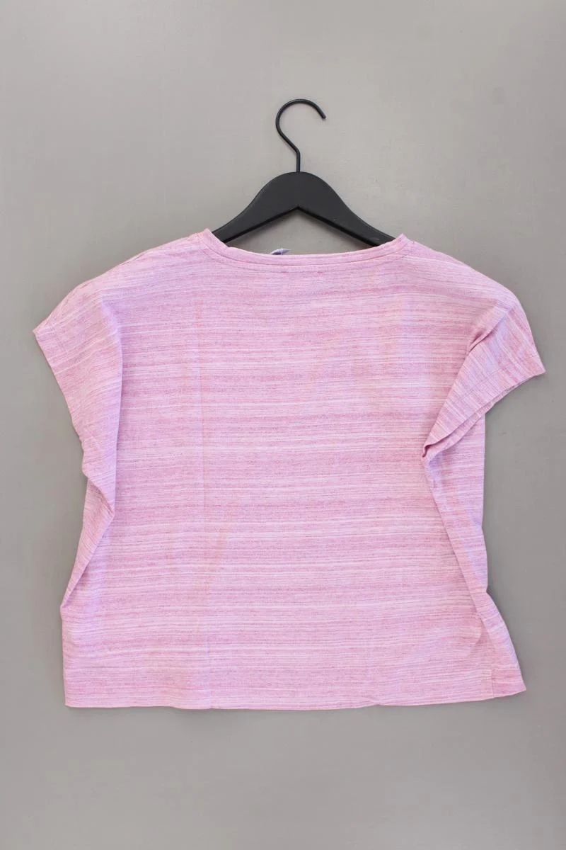 Esprit Cropped Shirt Gr. M Kurzarm rosa aus Baumwolle