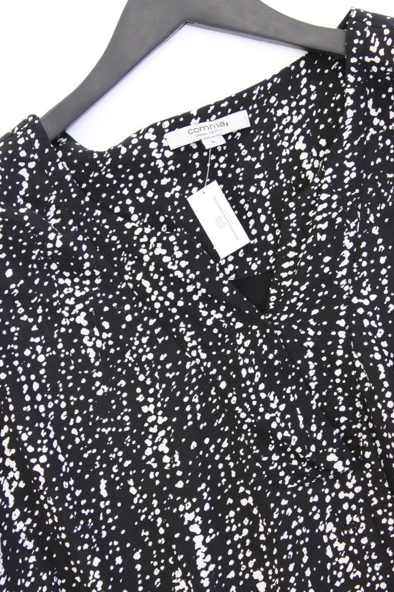 comma, Langarmkleid Gr. L schwarz