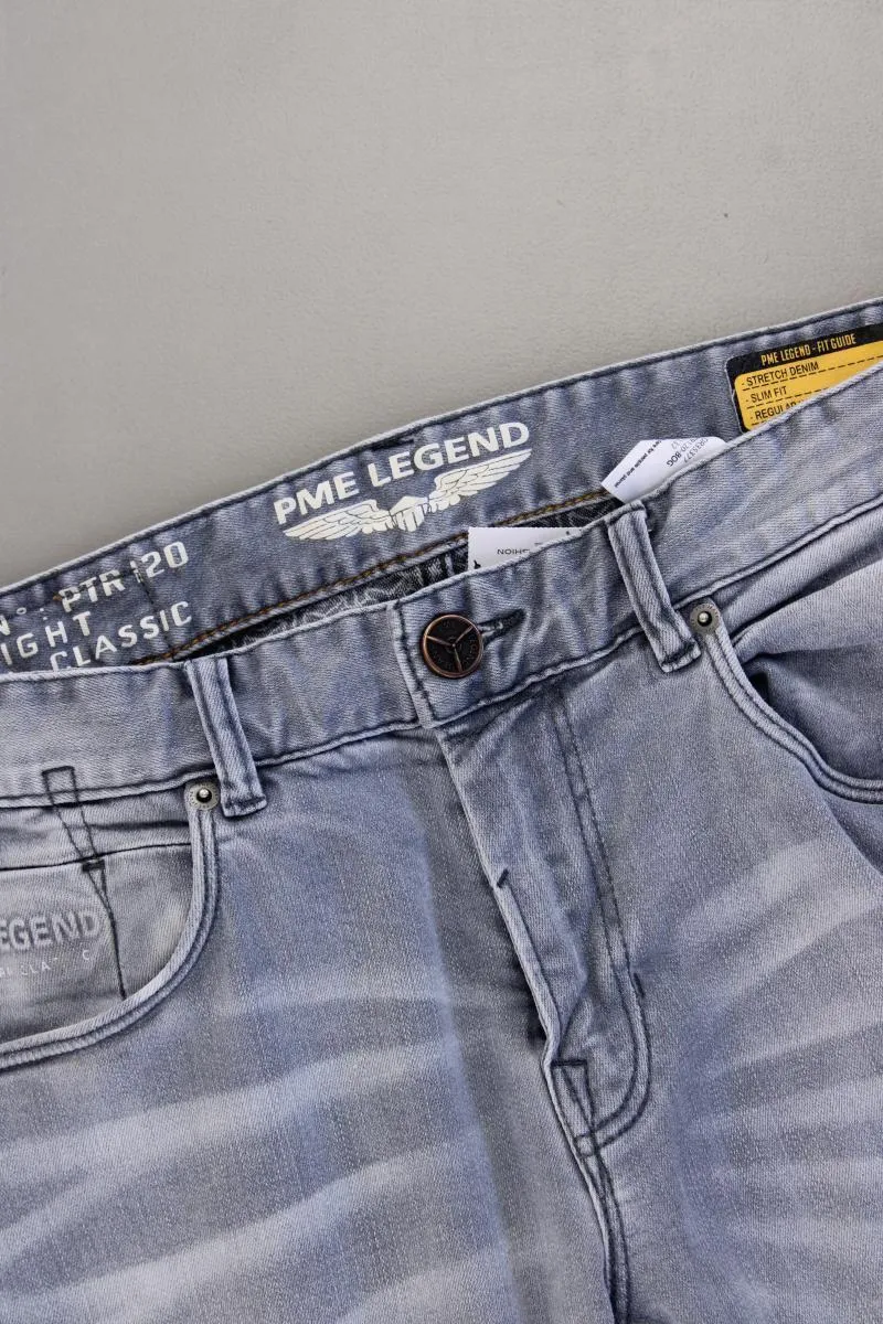 PME Legend Slim Jeans für Herren Gr. W32/L32 grau aus Baumwolle