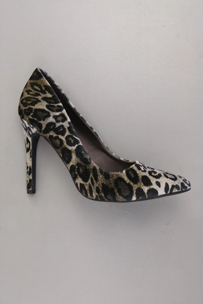 Bullboxer Pumps Gr. 39 mit Tierdruck grau