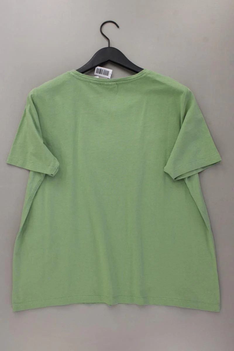 Paola T-Shirt Gr. 48 Kurzarm grün aus Baumwolle