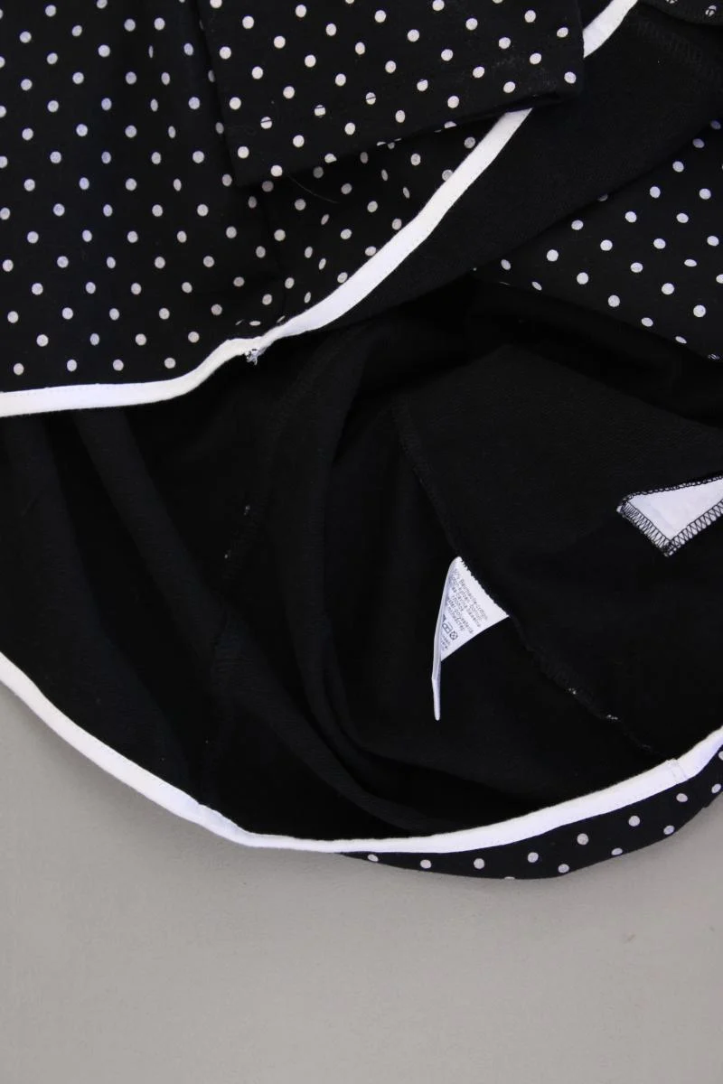 Paola Longblazer Gr. 50 gepunktet schwarz aus Baumwolle