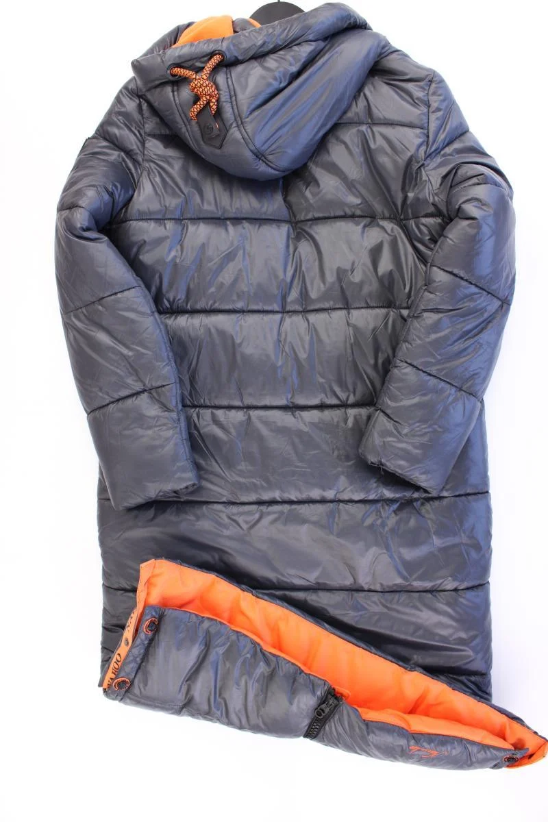 NAVAHOO Wintermantel Gr. M grau aus Polyester