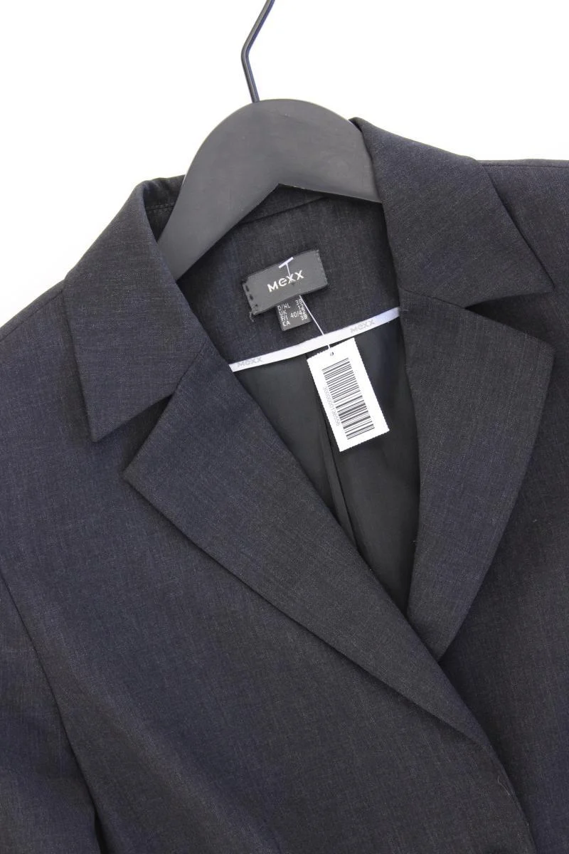Mexx Regular Blazer Gr. 38 Vintage grau aus Polyester