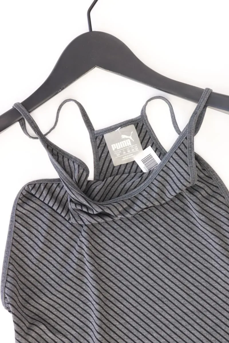 Puma Sporttop Gr. 36 gestreift grau