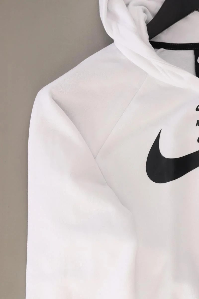Nike Hoodie für Herren Gr. XS weiß aus Polyester