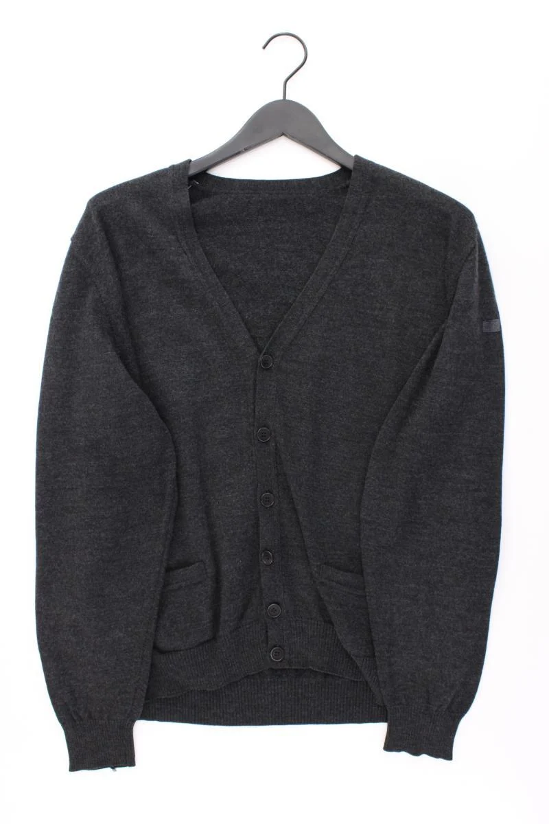 MAERZ München Strickjacke für Herren Gr. 54 Langarm grau