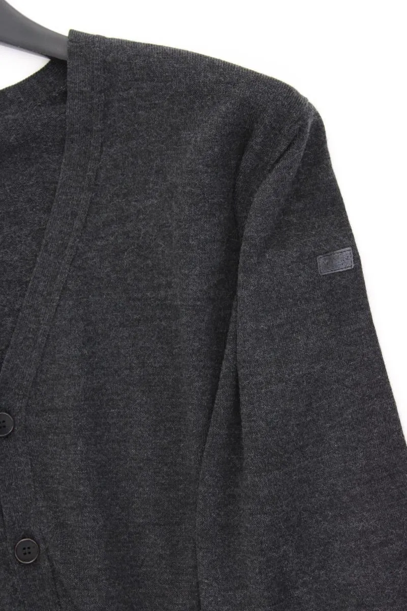 MAERZ München Strickjacke für Herren Gr. 54 Langarm grau