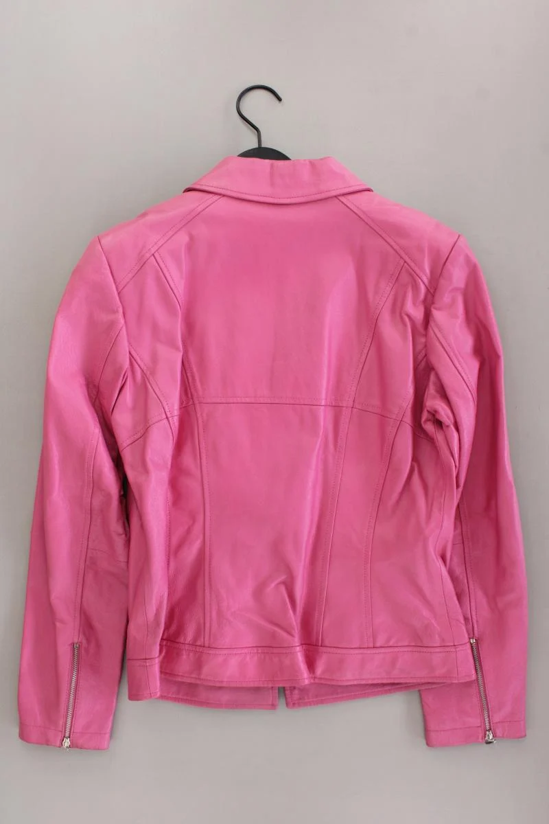 Best Connections Lederjacke Gr. 38 pink