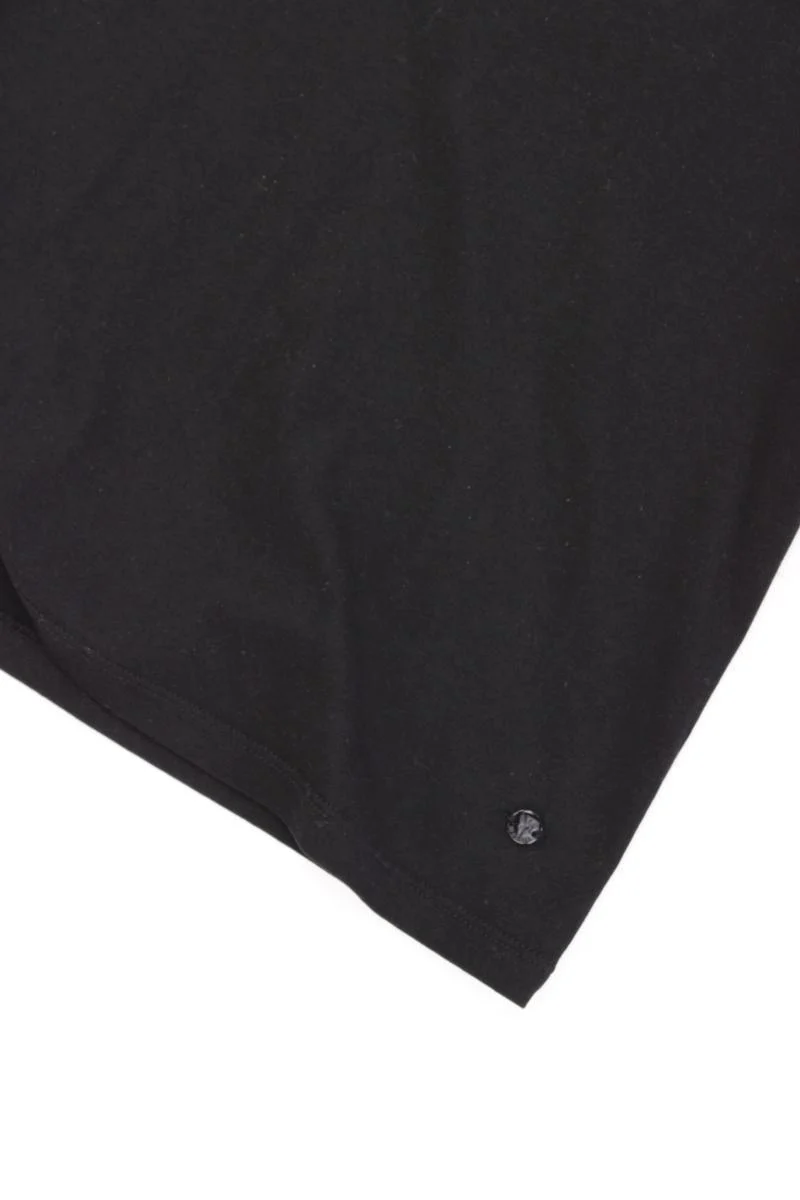 Monari Shirt "Save Water Drink Champagne" Gr. 40 Kurzarm schwarz