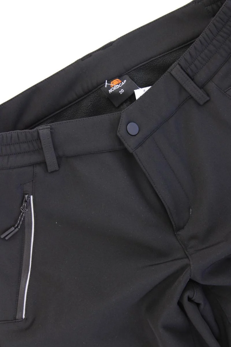 Nordcap Gefütterte Hose Gr. Kurzgröße 20 schwarz aus Polyester