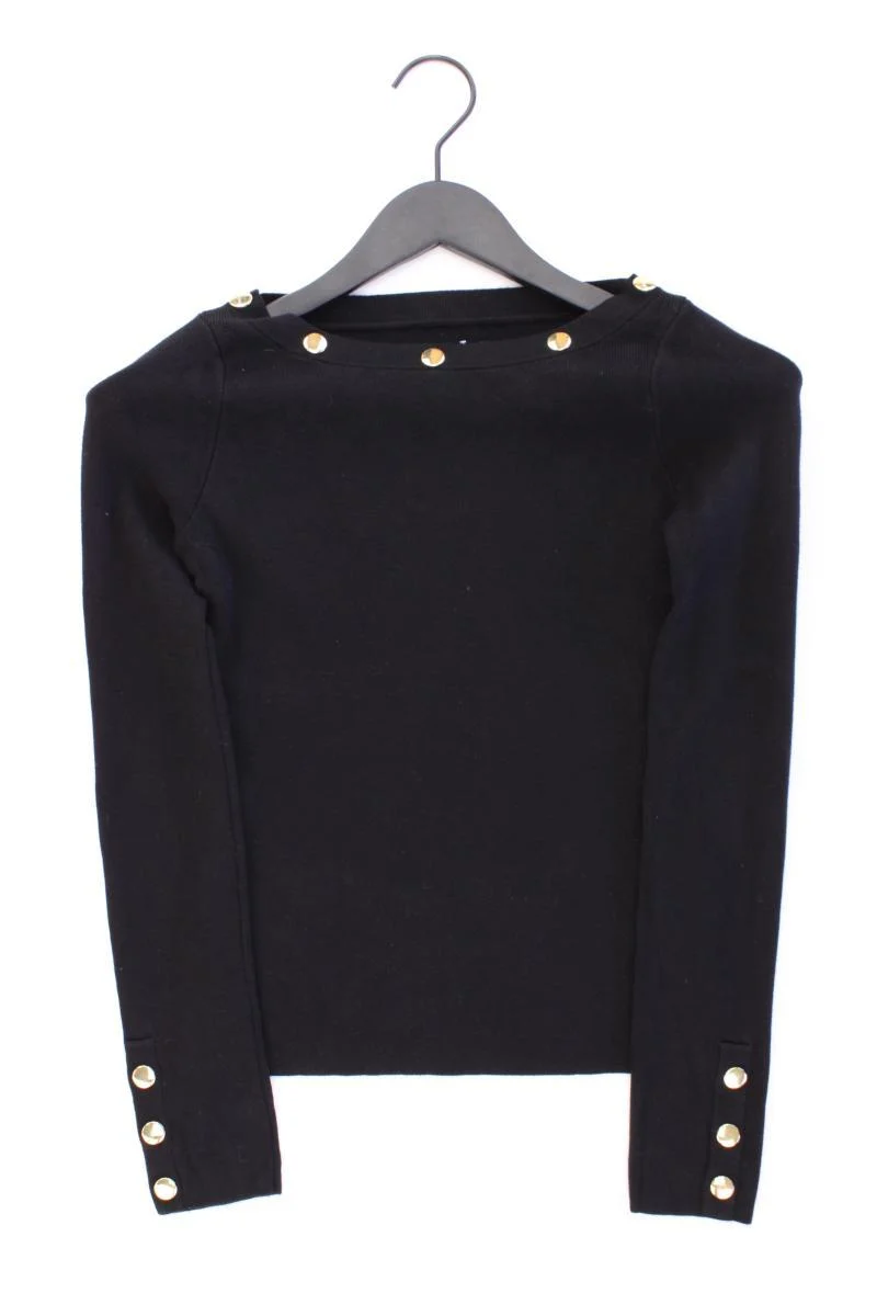 Anna Field Langarmpullover Gr. S schwarz