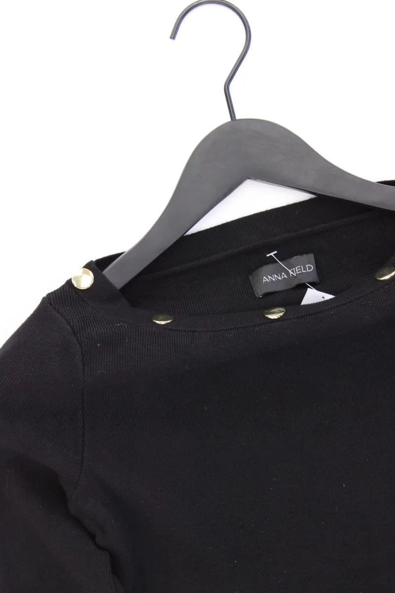 Anna Field Langarmpullover Gr. S schwarz