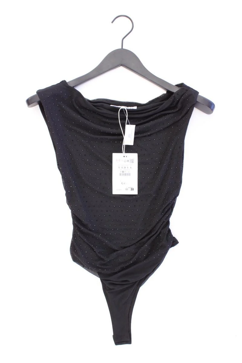 Pull&Bear Slim Top Gr. S neu mit Etikett Neupreis: 22,99€! schwarz aus Polyester