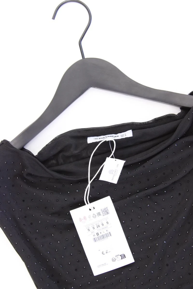 Pull&Bear Slim Top Gr. S neu mit Etikett Neupreis: 22,99€! schwarz aus Polyester