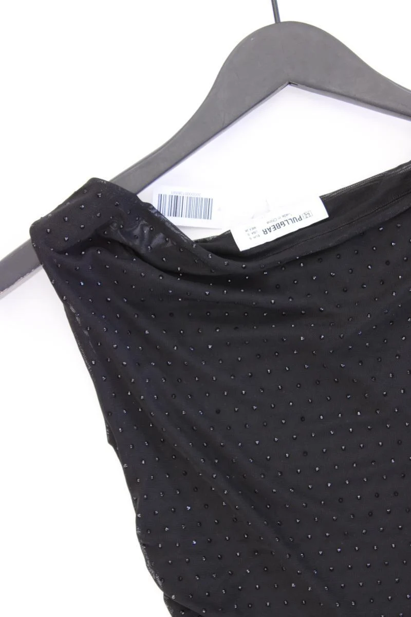 Pull&Bear Slim Top Gr. S neu mit Etikett Neupreis: 22,99€! schwarz aus Polyester