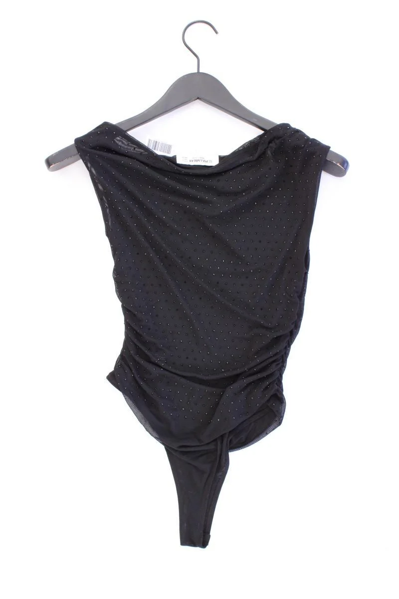 Pull&Bear Slim Top Gr. S neu mit Etikett Neupreis: 22,99€! schwarz aus Polyester