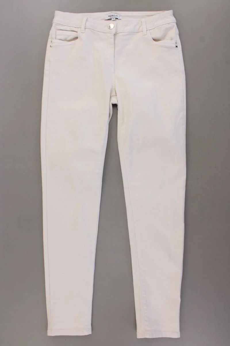 Morgan Five-Pocket-Hose Gr. 40 creme aus Baumwolle