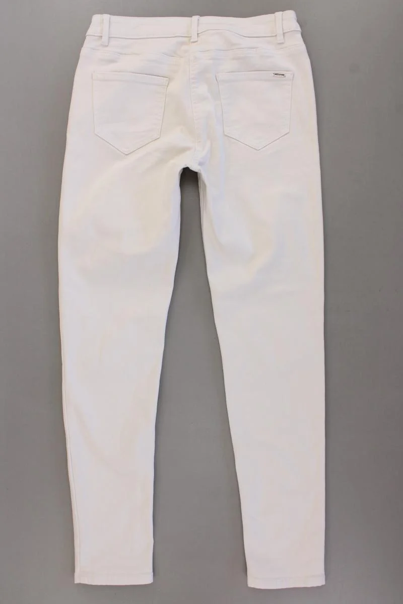 Morgan Five-Pocket-Hose Gr. 40 creme aus Baumwolle