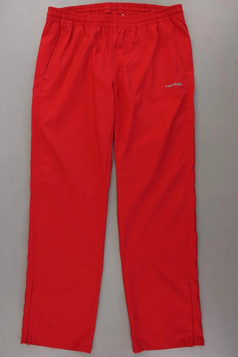HEAD Jogginghose für Herren Gr. XL neuwertig rot aus Polyester