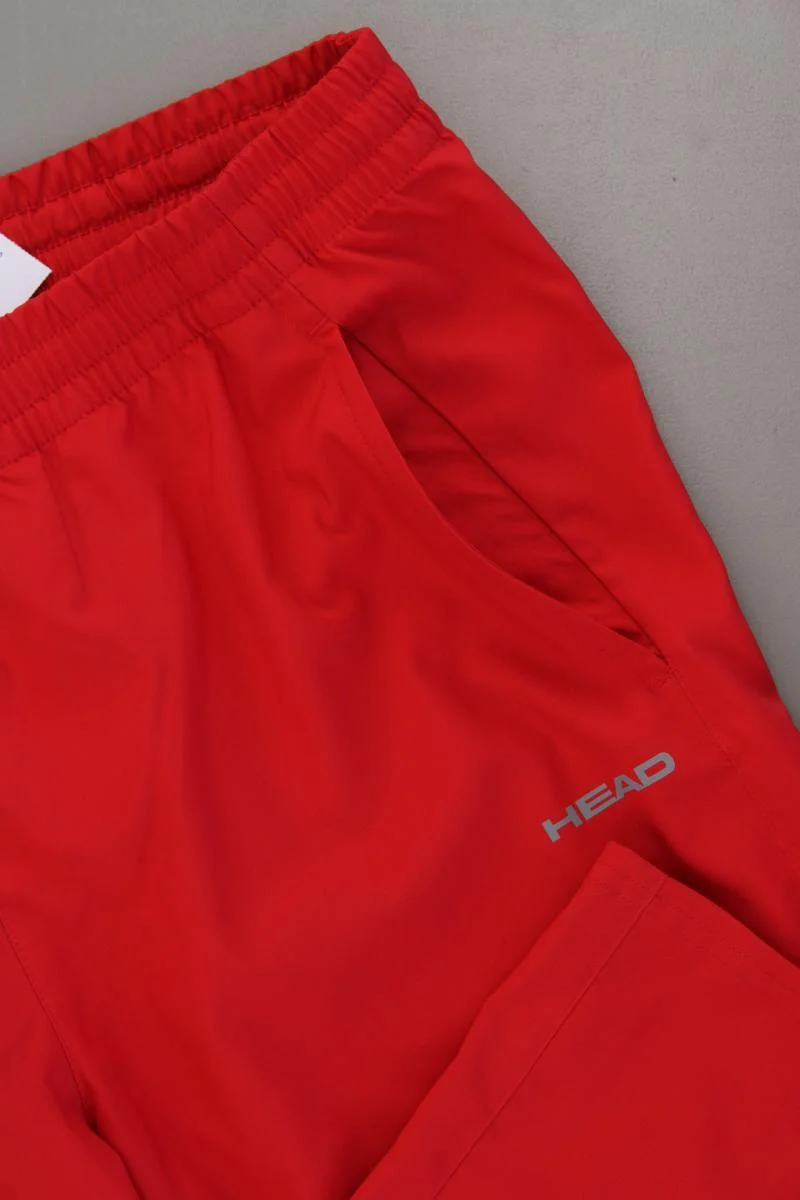 HEAD Jogginghose für Herren Gr. XL neuwertig rot aus Polyester