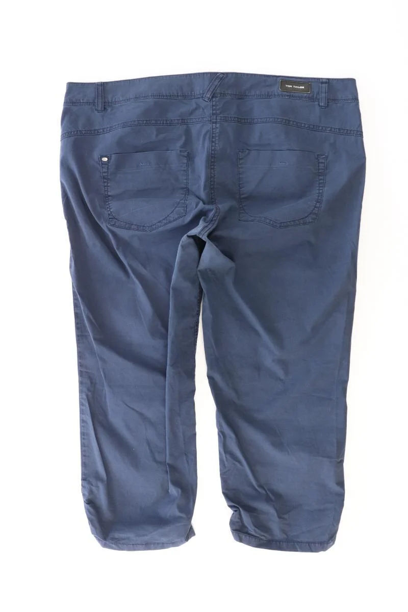 Tom Tailor 7/8 Hose Gr. 44 blau aus Baumwolle