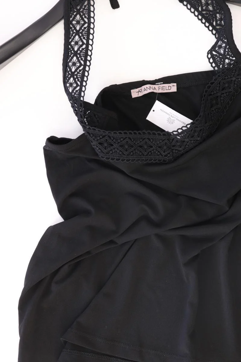 Anna Field Neckholdertop Gr. M schwarz aus Polyester