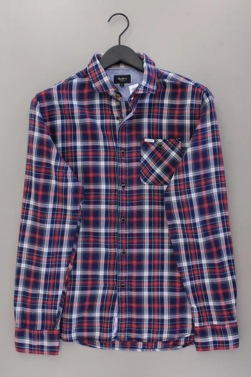 Pepe Jeans Karohemd für Herren Gr. M kariert Langarm mehrfarbig