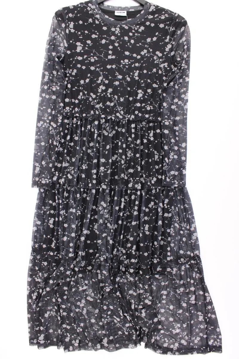 Noisy May Langarmkleid Gr. M grau aus Polyester
