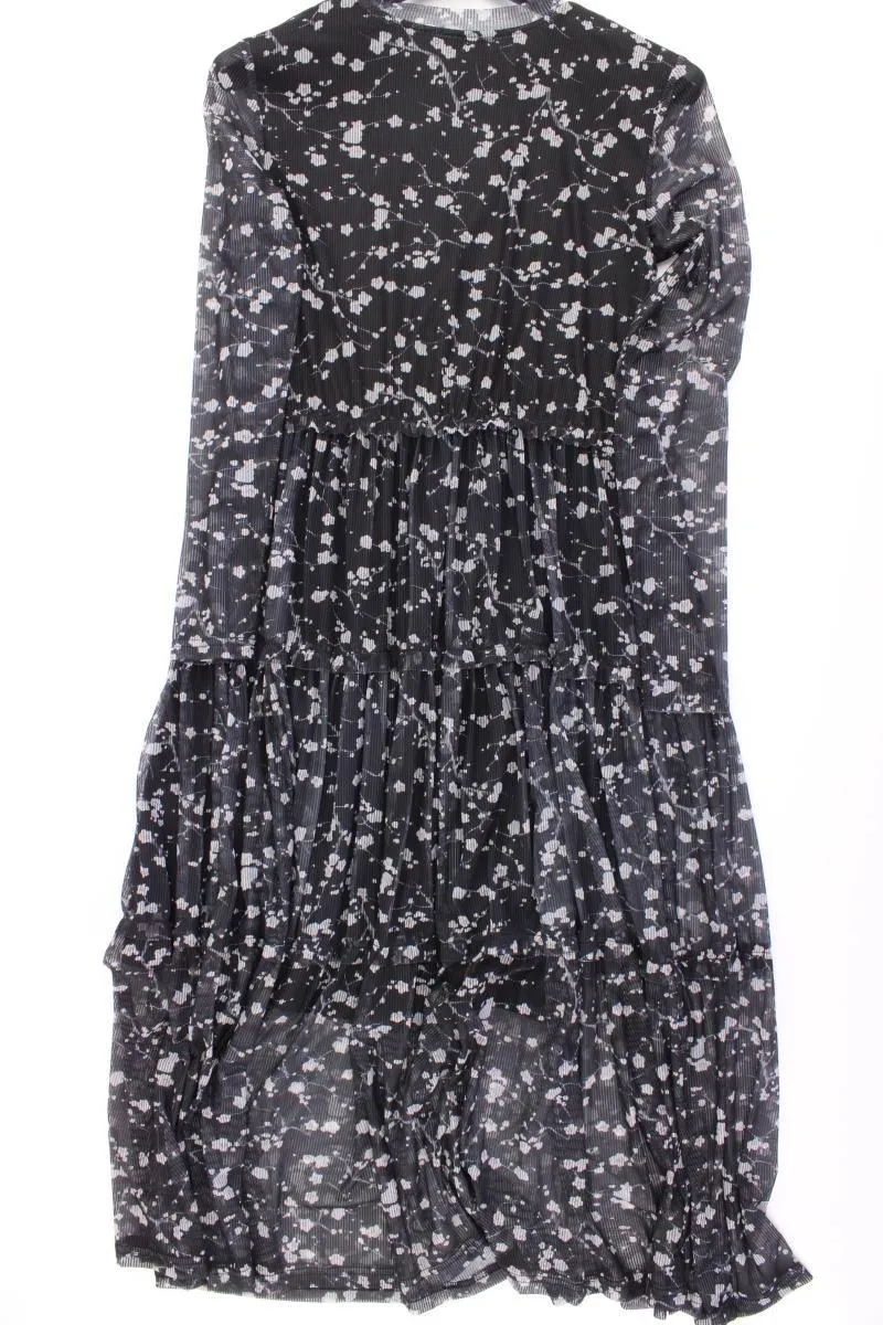 Noisy May Langarmkleid Gr. M grau aus Polyester