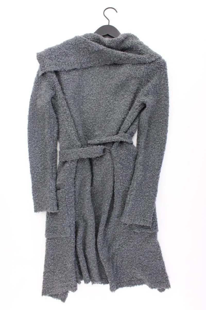 More&More Strickjacke Gr. 36 neuwertig Langarm grau aus Polyacryl