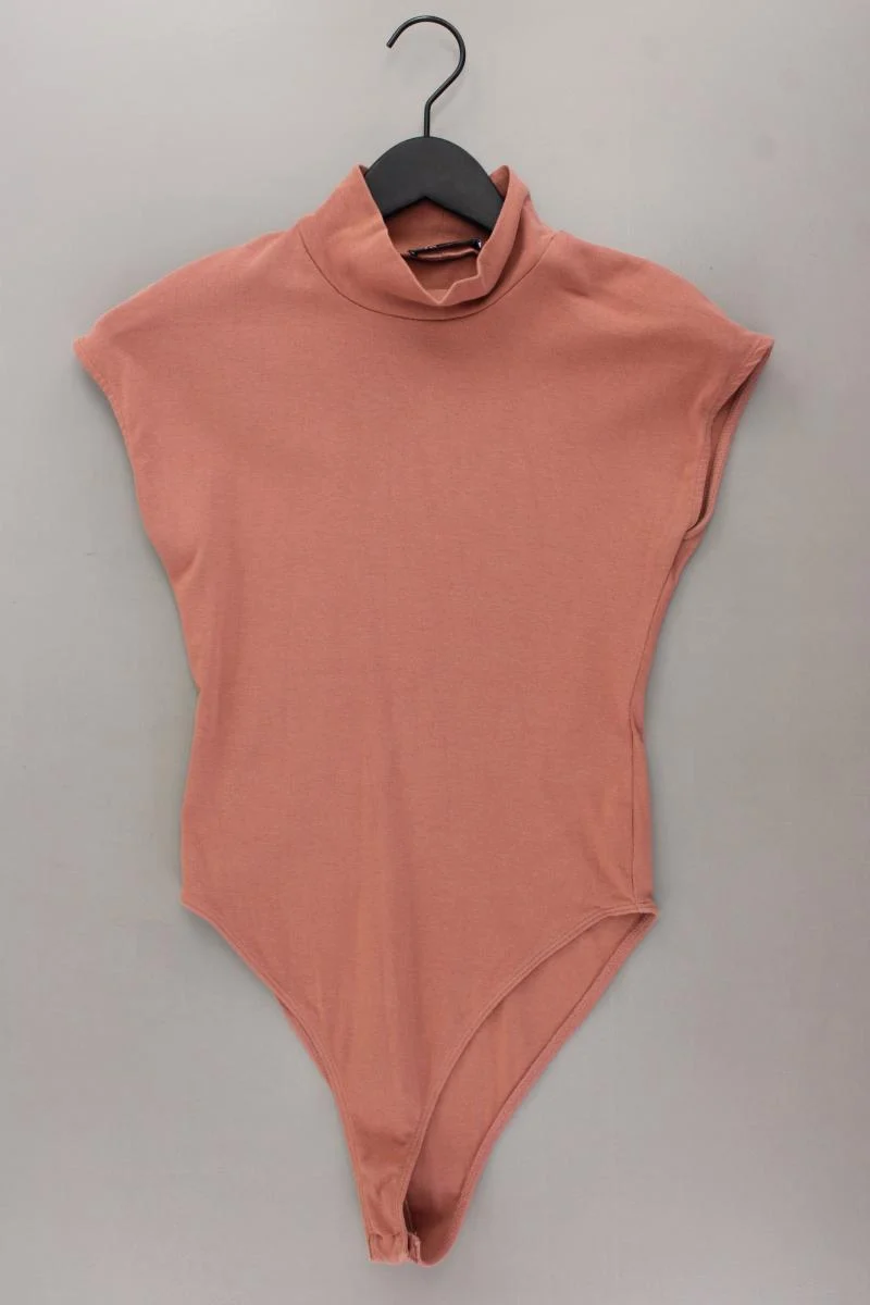 Zara Shirtbody Gr. M Kurzarm braun