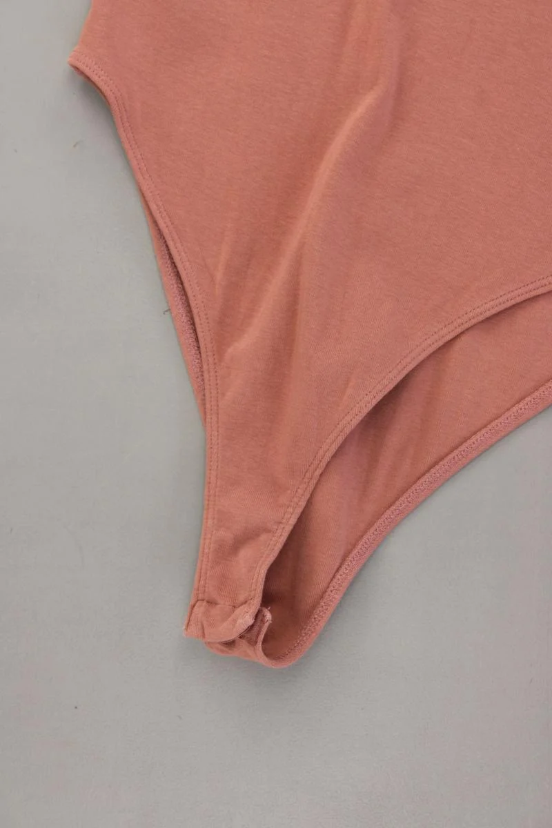 Zara Shirtbody Gr. M Kurzarm braun