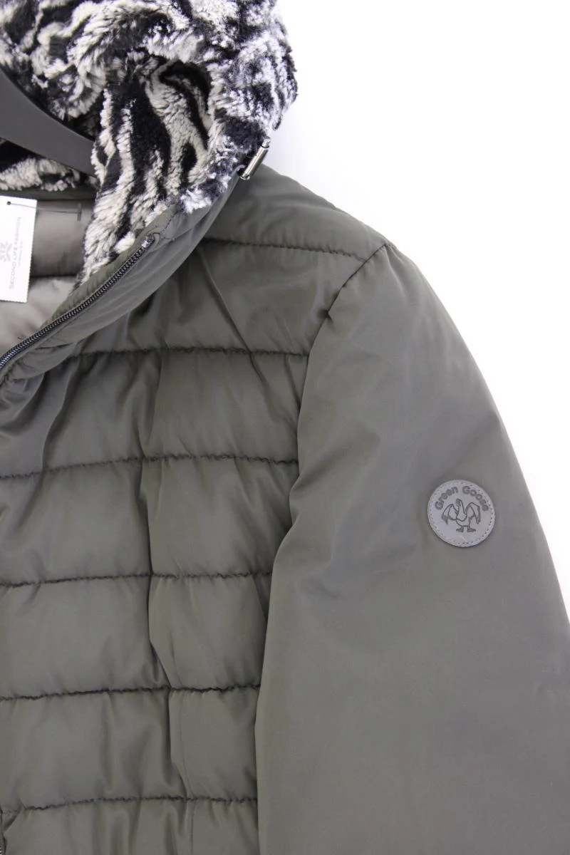 Green Goose Steppjacke Gr. 40 olivgrün aus Polyester