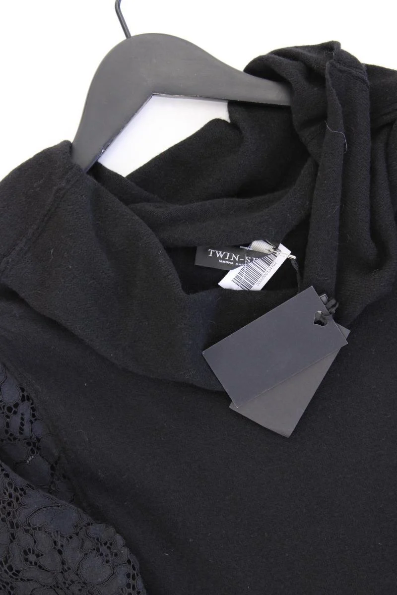 Twin Set Wollkleid Gr. XL neu mit Etikett Langarm schwarz