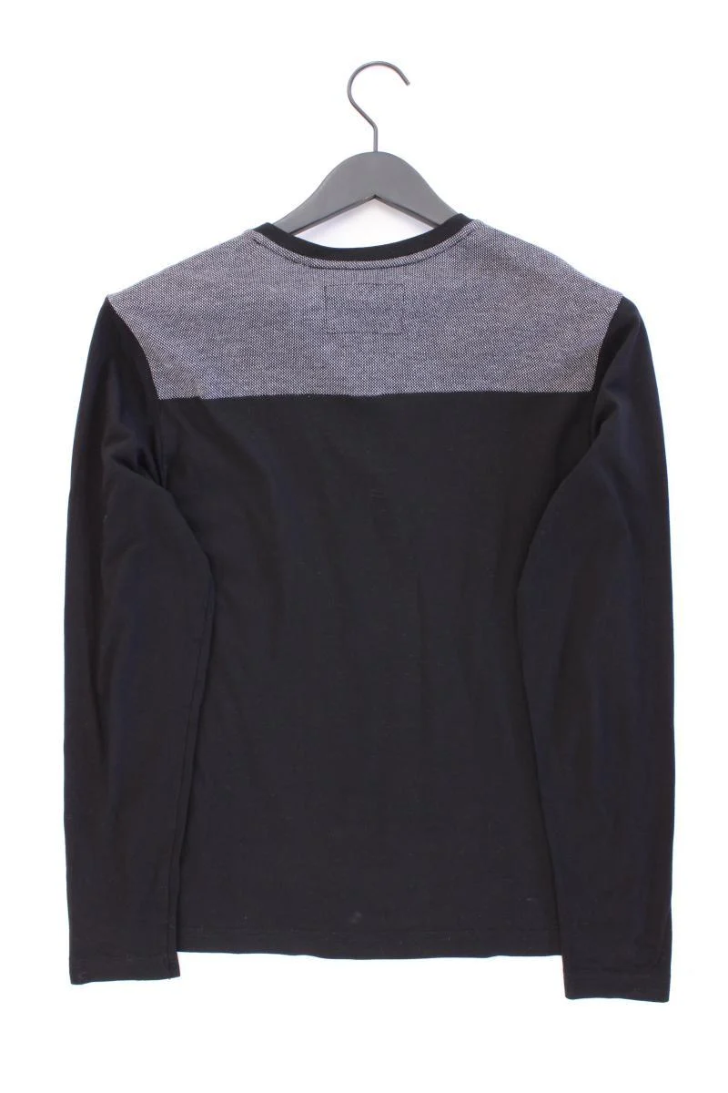 Guess Longsleeve-Shirt für Herren Gr. S Langarm schwarz