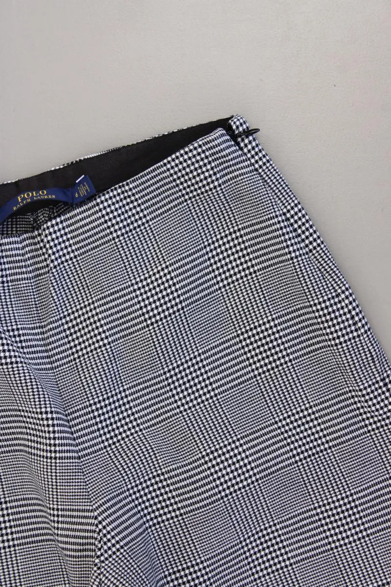 Polo Ralph Lauren Hose Gr. US 6 (S) hahnentritt grau aus Baumwolle