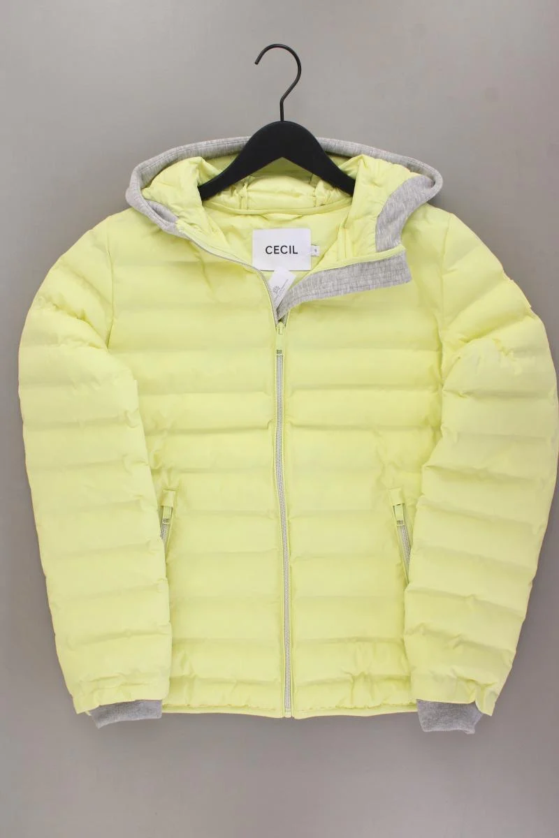 Cecil Kapuzenjacke Gr. S neuwertig gelb aus Polyester